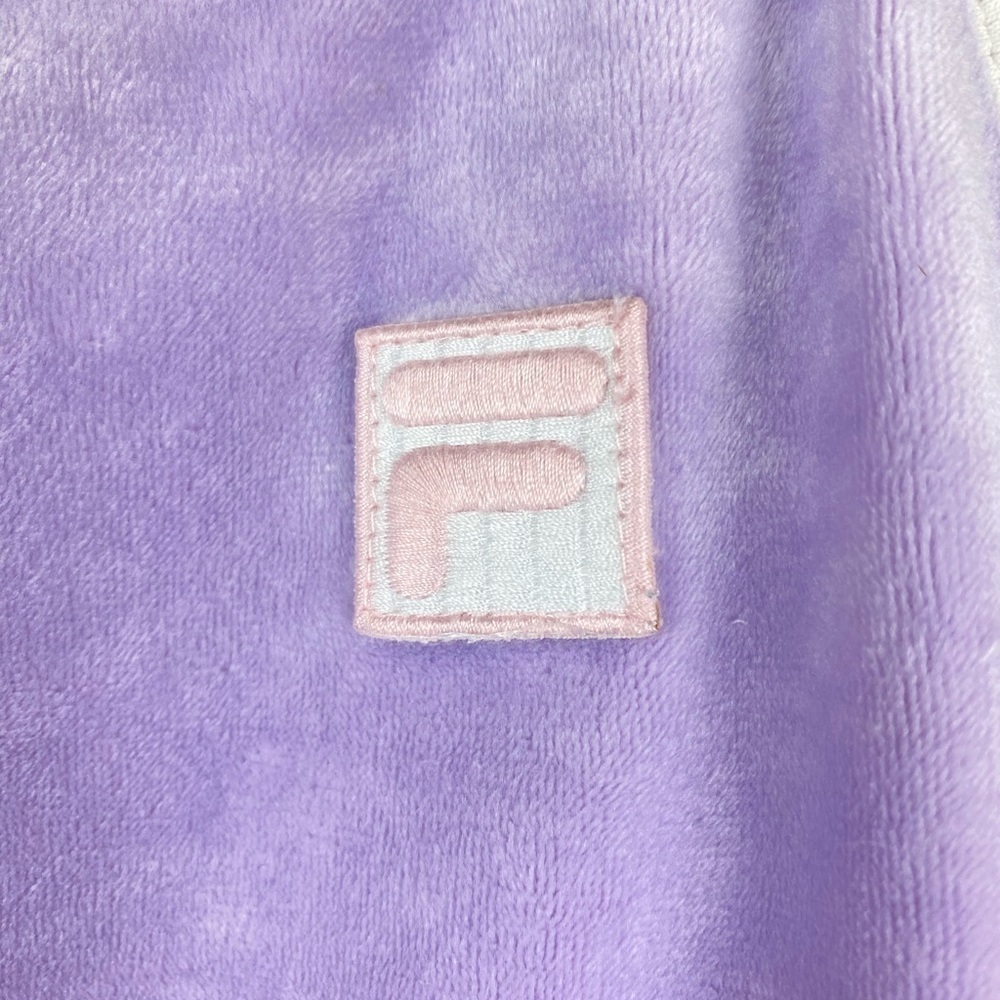 Fila Dylana Lavender Velour Camisole Dress, size M - Picture 3 of 10
